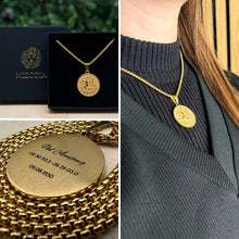 Load image into Gallery viewer, Zodiac Necklace with Personalized Engraving