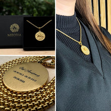 Load image into Gallery viewer, Zodiac Necklace with Personalized Engraving