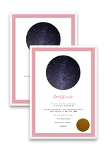 Load image into Gallery viewer, name a binary star system modern certificates light rose
